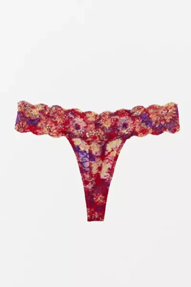 Urban Outfitters Out From Under Butterfly Kisses Lace Thong