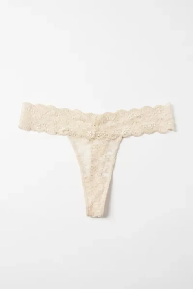 Out From Under Lace Low-Rise Thong