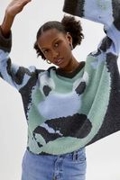 BDG Asher Jacquard Pullover Sweater