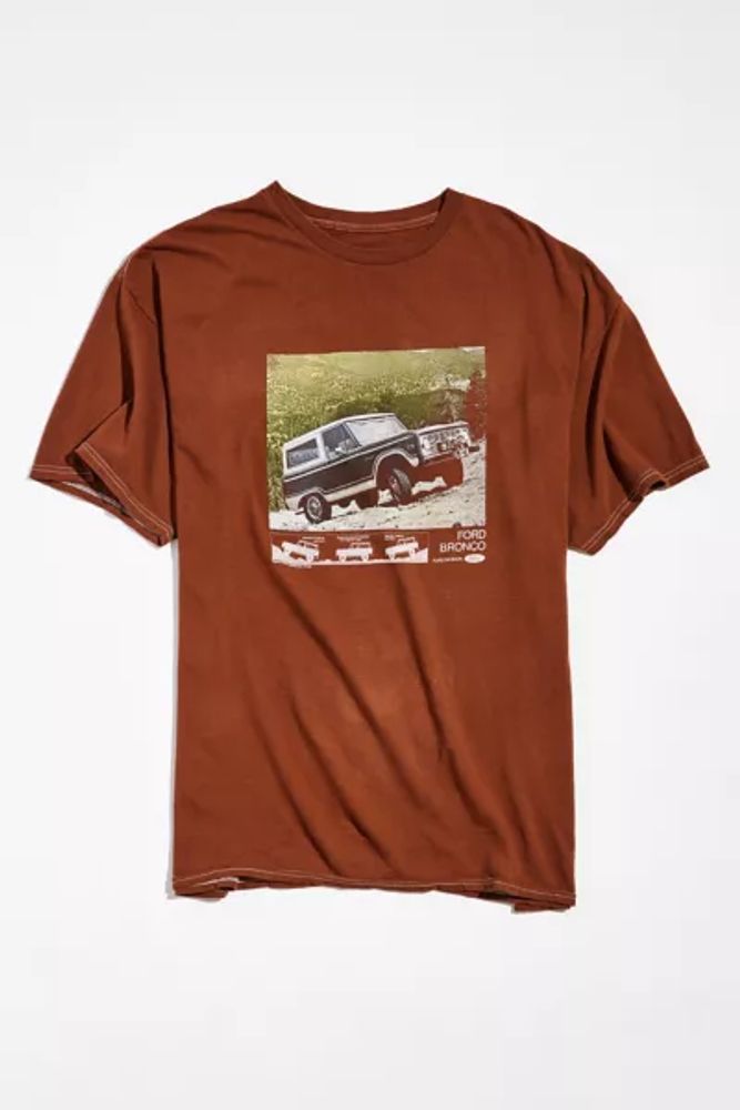 Urban Outfitters Ford Bronco Tee in Blue for Men