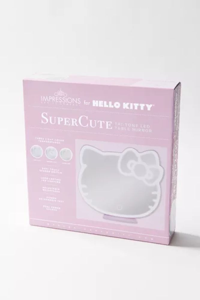 Impressions Vanity Co. Hello Kitty SuperCute LED Table Mirror