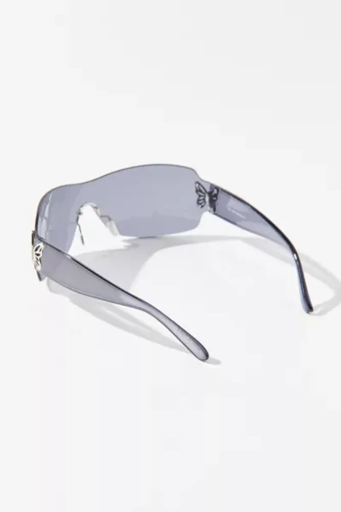 Cher Butterfly Shield Sunglasses