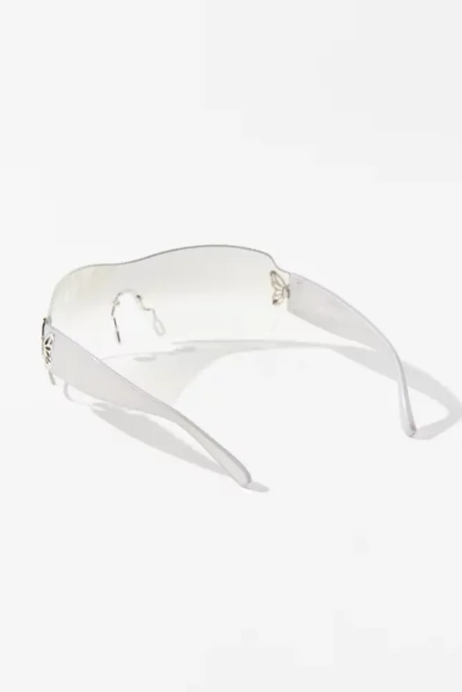 Cher Butterfly Shield Sunglasses