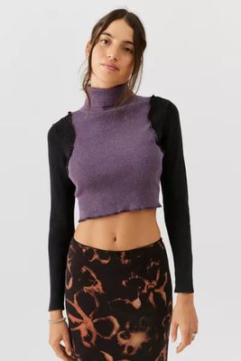 Urban Renewal Remade Curved Outseam Cropped Sweater