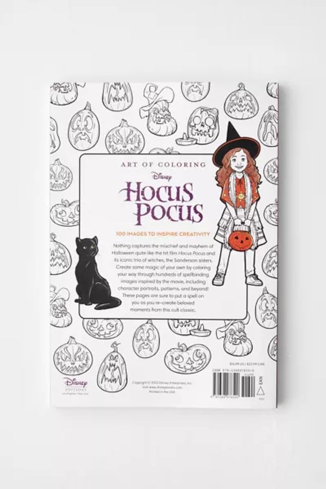 Art Of Coloring: Hocus Pocus By Disney Books