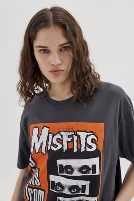 Misfits 3 Hits From Hell Overdyed T-Shirt Dress