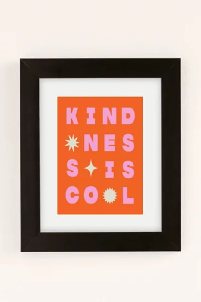 Nicole Goldfarb Kindness Is Cool Art Print