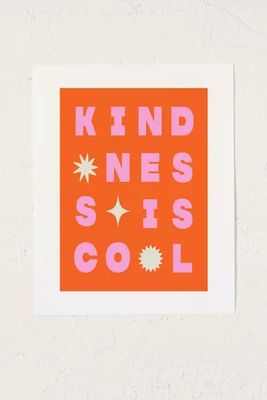 Nicole Goldfarb Kindness Is Cool Art Print