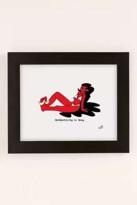 Nikoteenie Authenticity Is Sexy Baby Art Print