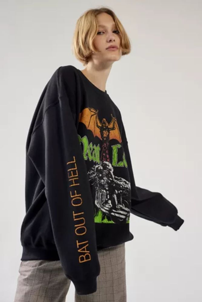 Meat Loaf Bat Out Of Hell Pullover Sweatshirt