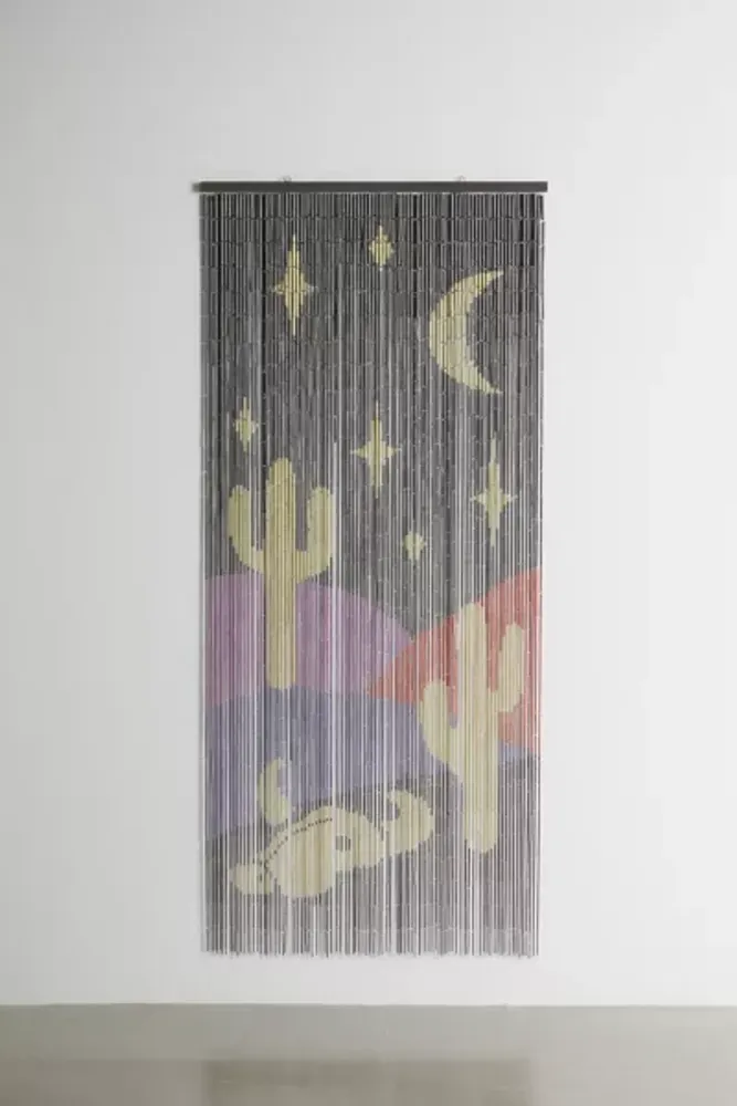 Western Bamboo Beaded Curtain