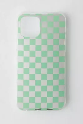 UO Checkered Mirrored iPhone Case