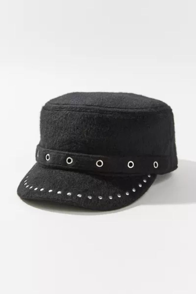 Mila Studded Cabbie Hat