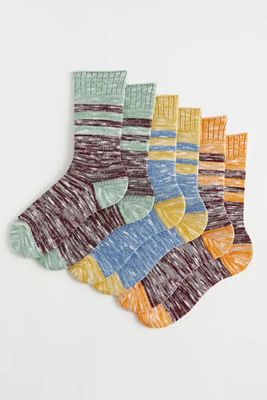 Marled Stripe Sock 3-Pack