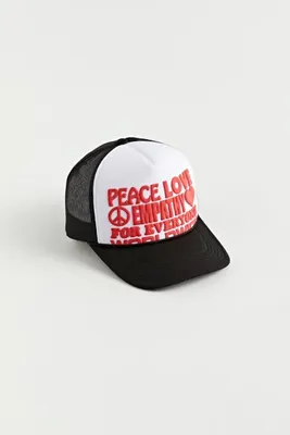 Peace & Love Trucker Hat