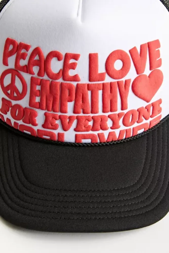Peace & Love Trucker Hat
