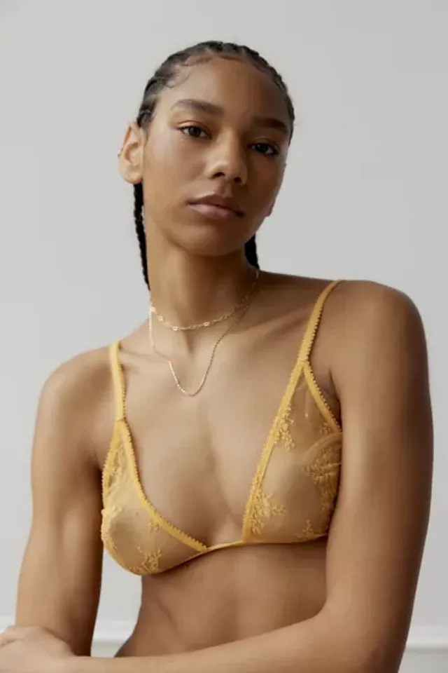 Urban Outfitters Out From Under Amber Firecracker Lace Underwire