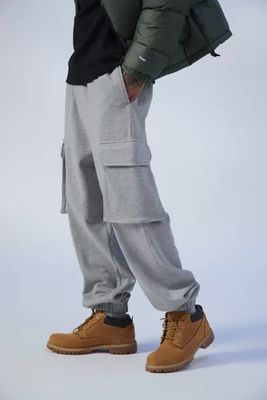 BDG Baggy French Terry Cargo Sweatpant