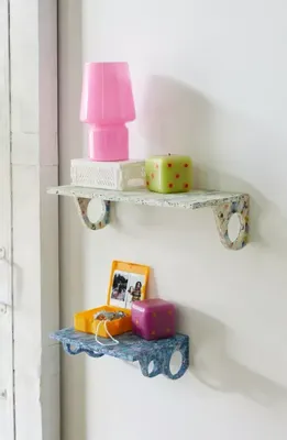 Faye Recycled Wall Shelf
