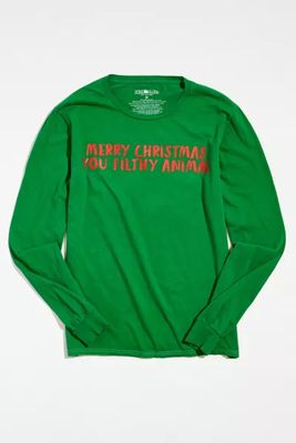 Home Alone Merry Christmas Long Sleeve Tee