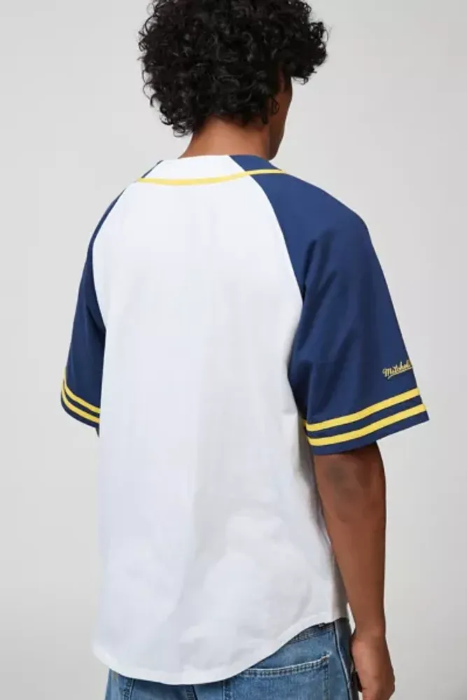 Mitchell & Ness Georgetown Ncaa Baseball Tee In Assorted,at Urban  Outfitters in Blue for Men