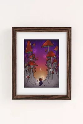 Plantspace A Mushroom Journey Art Print