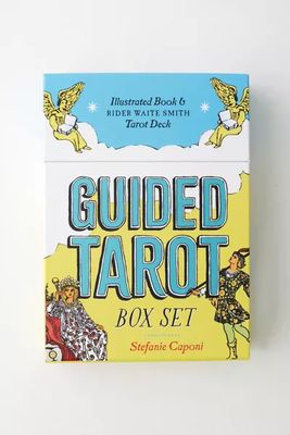 Guided Tarot Box Set: Illustrated Book & Rider Waite Smith Tarot Deck By Stefanie Caponi
