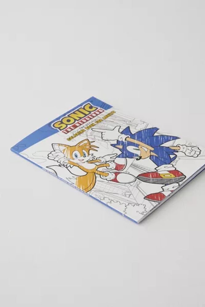 Sonic The Hedgehog: The Official Adult Coloring Book By Insight Editions