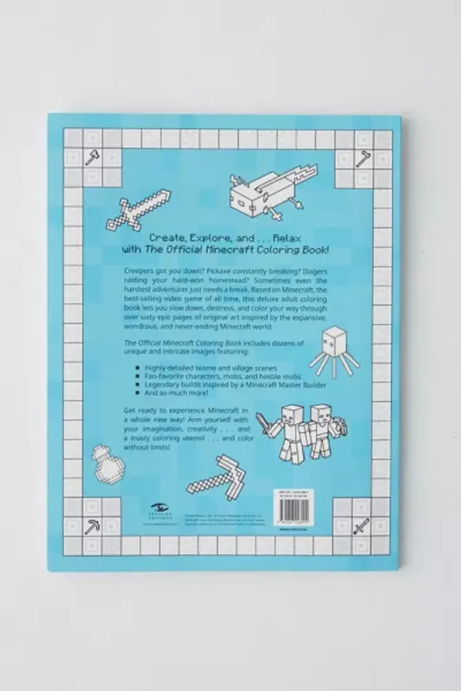 The Official Minecraft Coloring Book: Create, Explore, Relax By Insight Editions