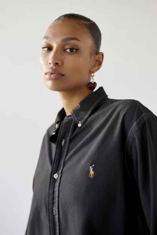 Urban Renewal Remade Overdyed Polo Ralph Lauren Button-Down Shirt
