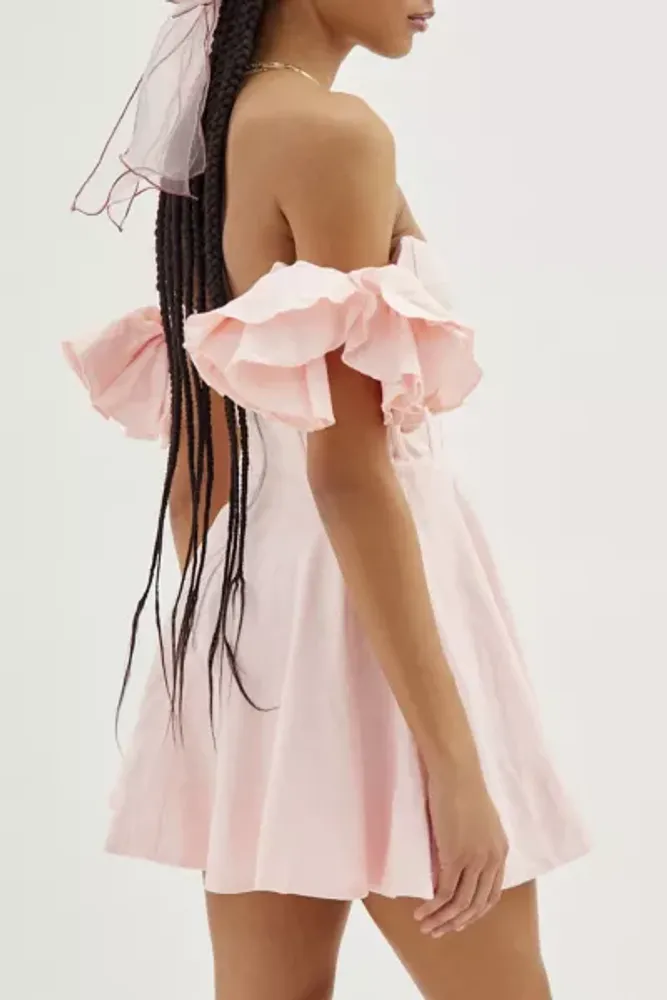 Bardot Elsie Floral Corset Mini Dress
