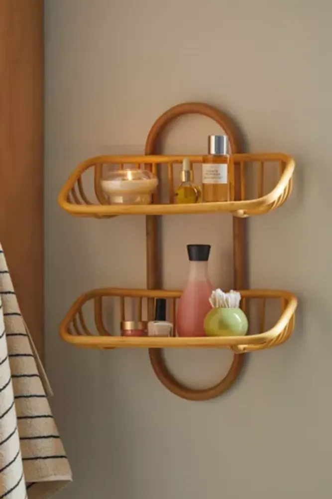 Kamal Entryway Multi-Hook Wall Shelf