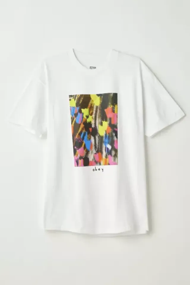 Urban Outfitters Los Angeles Lakers Nba Flower Power Logo Tee In