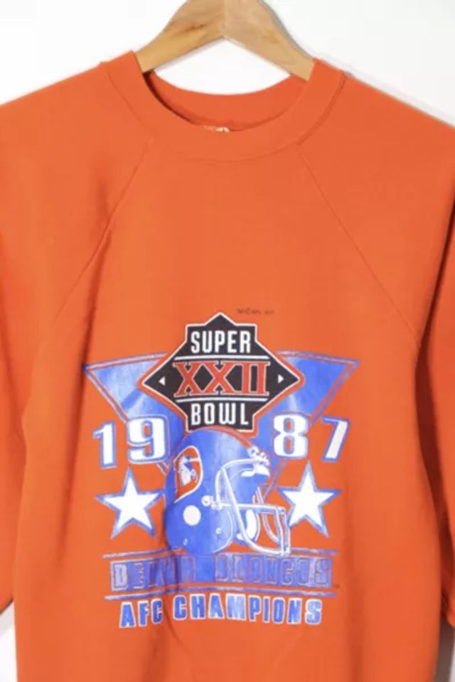 Vintage 1987 NFL Superbowl 22 Denver Broncos Sweatshirt