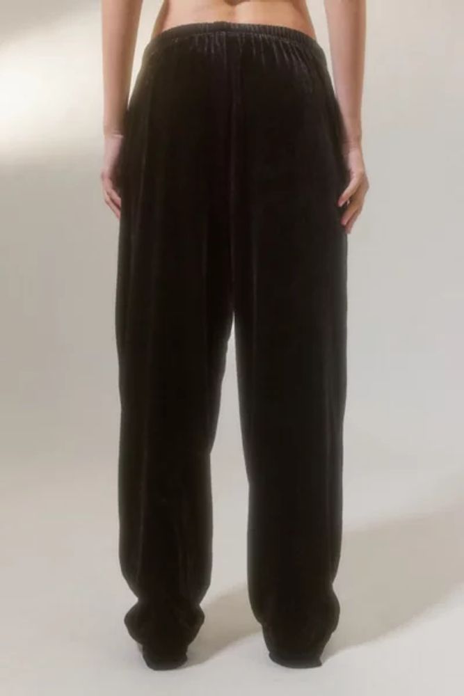 Urban Renewal Parties Remade Velvet Pull-On Pant