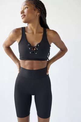 Year Of Ours Football Ribbed Sports Bra