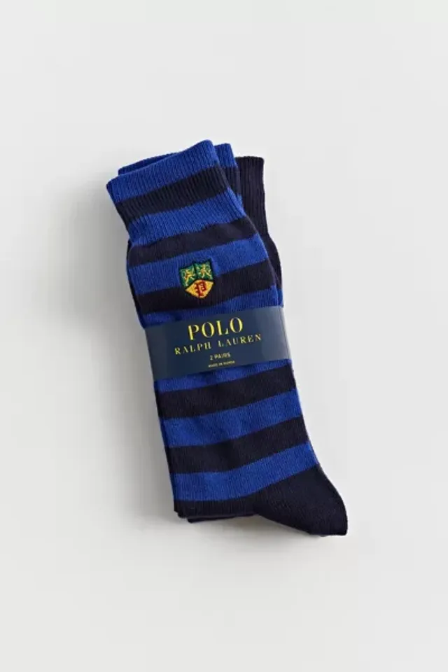 Urban Outfitters Polo Ralph Lauren Rugby Crest Crew Sock | The Summit