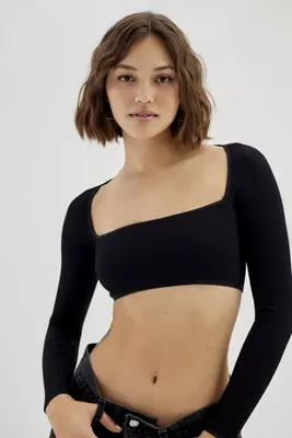 Out From Under About Time Seamless Cropped Top