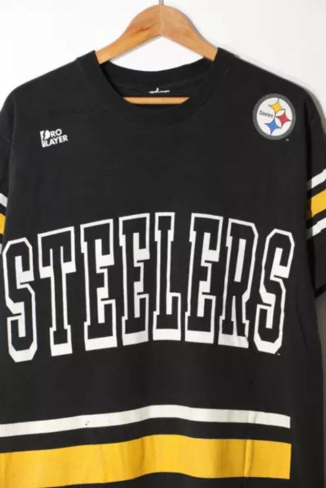 Vintage 1996 NFL Pittsburgh Steelers Team Jersey Replica Print T