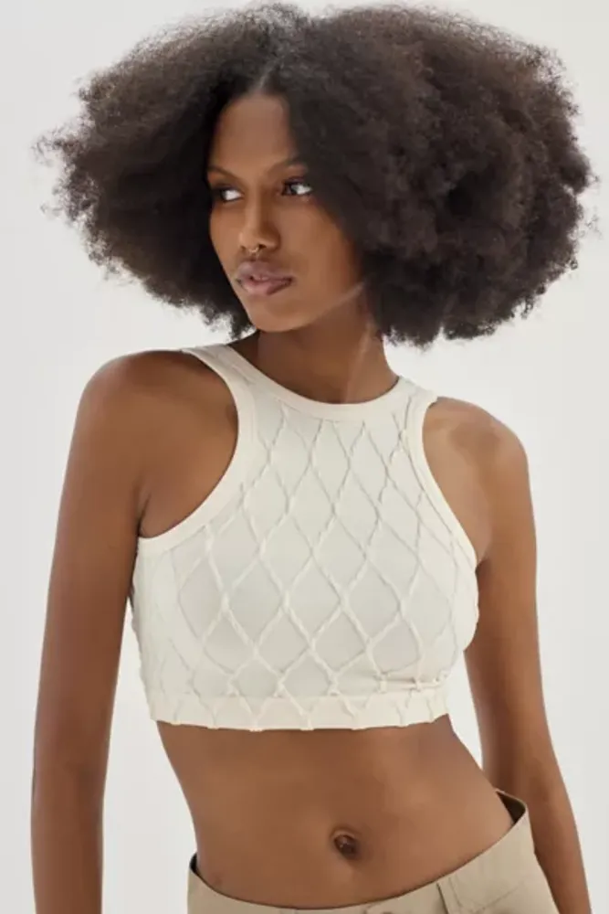 Urban Outfitters Out From Under Axis Seamless Diamond Bra Top
