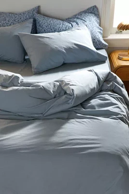 Breezy Cotton Percale Duvet Set