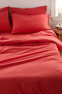 Breezy Cotton Percale Duvet Set