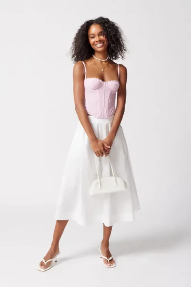 Urban Outfitters Out From Under Modern Love Eyelet Corset