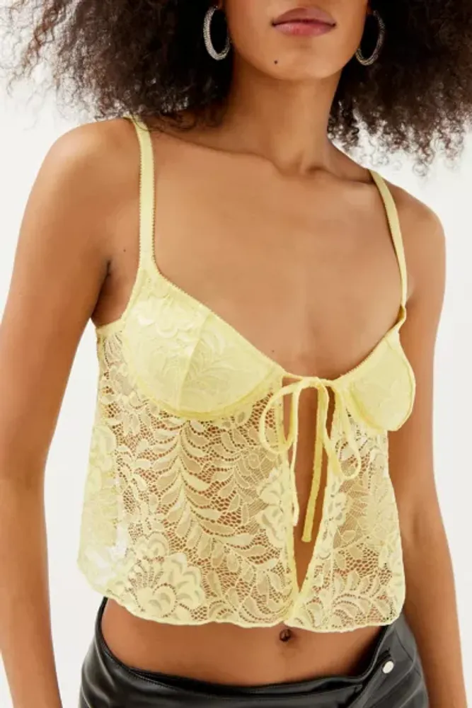 Urban Outfitters Out From Under Lace Flyaway Cami
