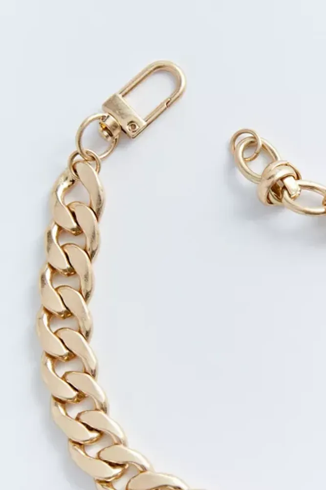 Mixed Chain Statement Necklace
