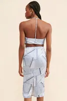 4th & Reckless Simonne Printed Skirt