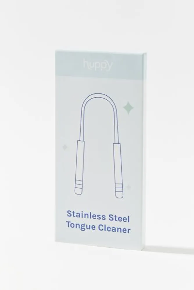 Huppy Stainless Steel Tongue Scraper