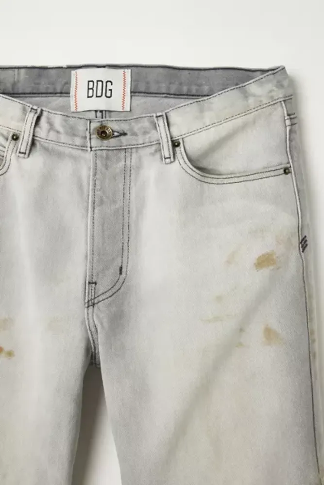 BDG Sneaker Stack Jean – Destructed Vintage Wash