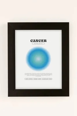 Elena Smith Cancer Zodiac Aura Art Print