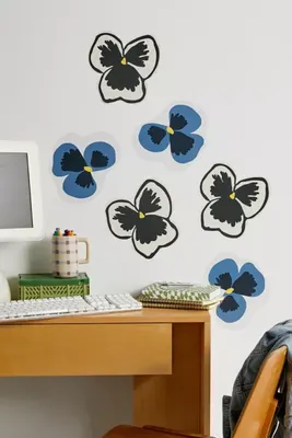 Pansy Wall Decal Set